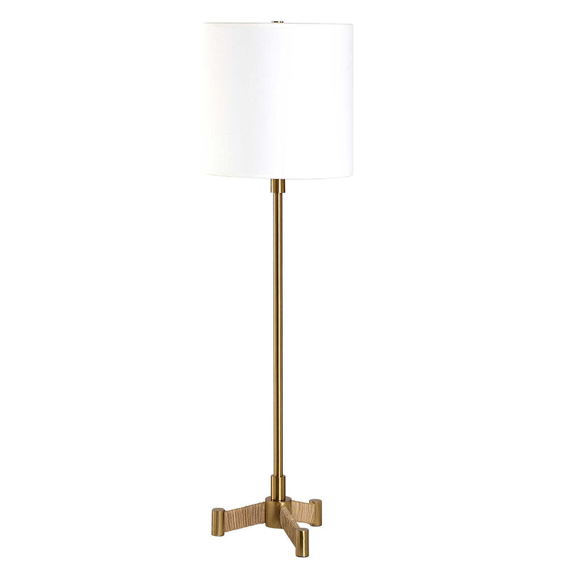Lautoka - Brass Buffet Lamp