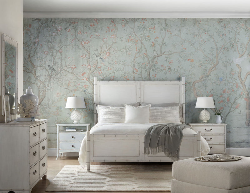 Charleston - King Panel Bed - White