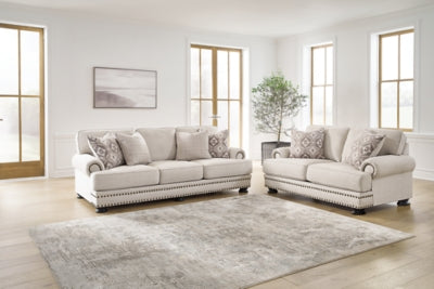 Merrimore Sofa, Loveseat, Oversized Chair and Ottoman