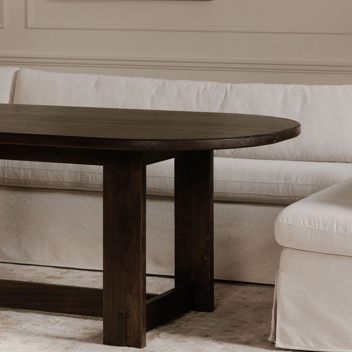 Fable - Slipcover Dining Bench - Beige