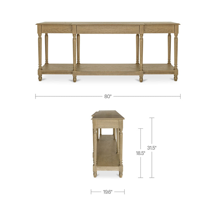 Martha - Console Table - Dark Brown
