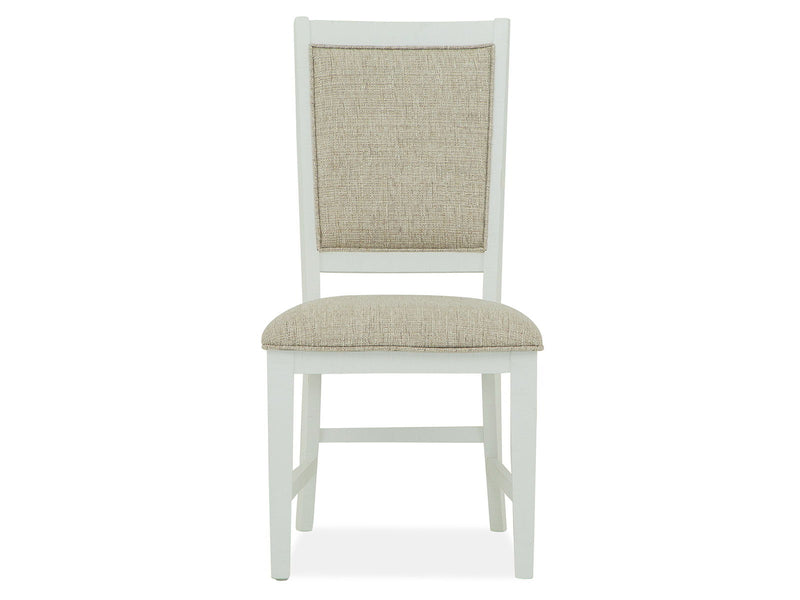 Heron Cove - Step Up Side Chair With Upholstered Seat & Back (Set of 2) - Chalk White