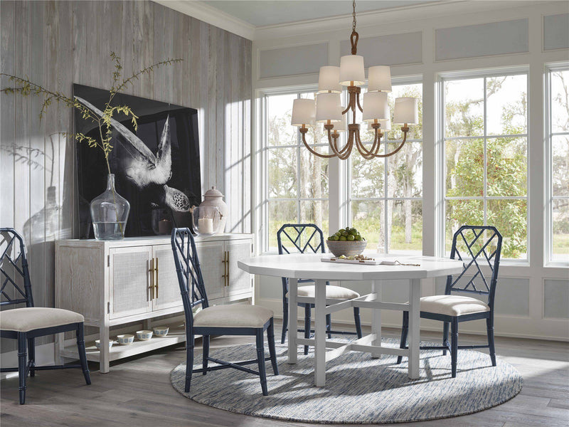 Getaway Grenada Round Dining Table White