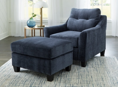 Amity Bay Chair and Ottoman