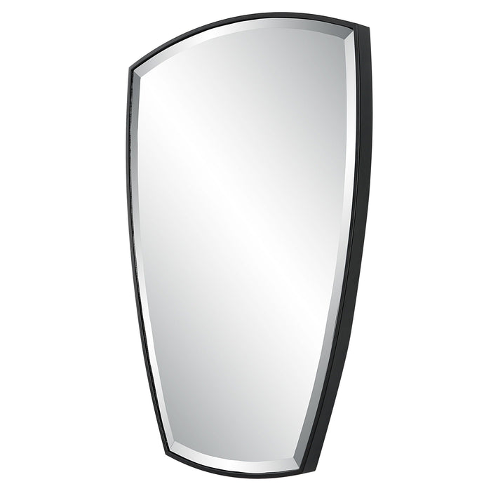 Crest Curved Iron Mirror