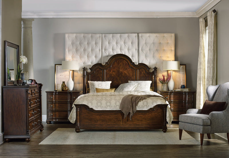 Leesburg - Landscape Mirror - Dark Brown