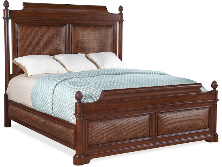 Charleston King Panel Bed