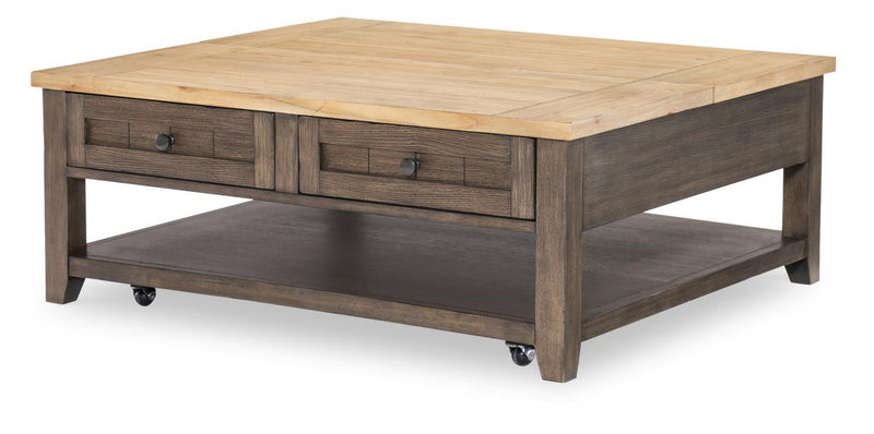 XXX's And OOO's - Cocktail Table - Two Tone