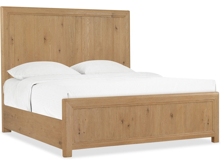 Driftwood Queen Panel Bed