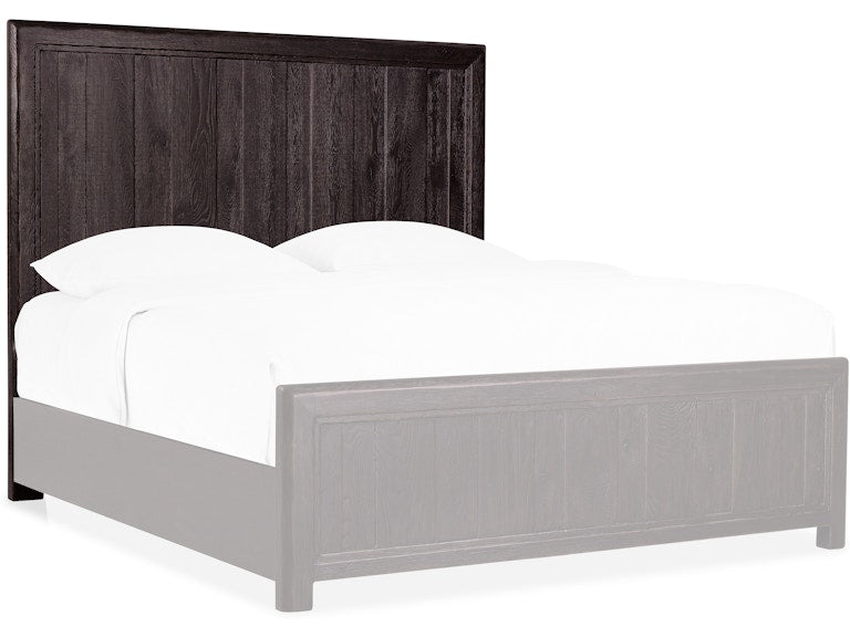 Driftwood California King Panel Bed