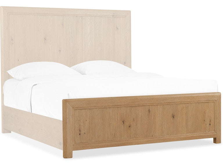 Driftwood California King Panel Bed