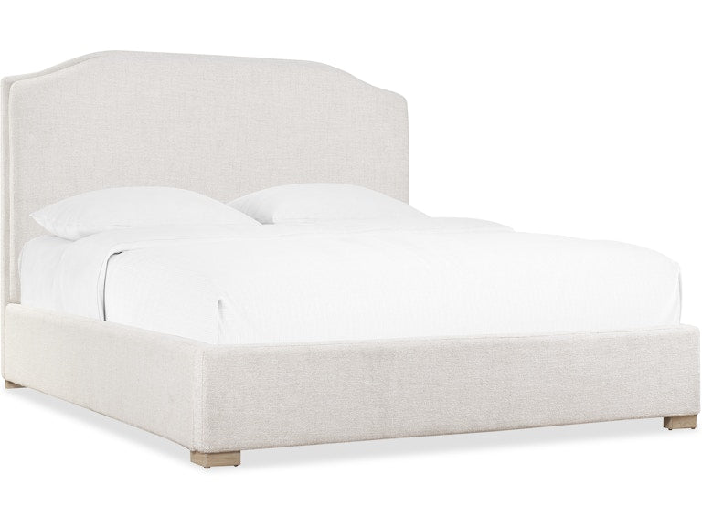 Driftwood California King Upholstered Bed