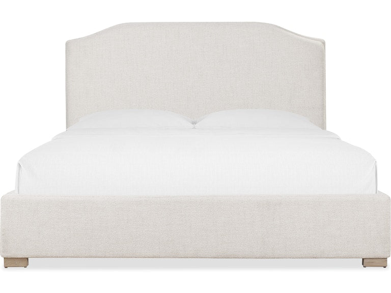 Driftwood California King Upholstered Bed