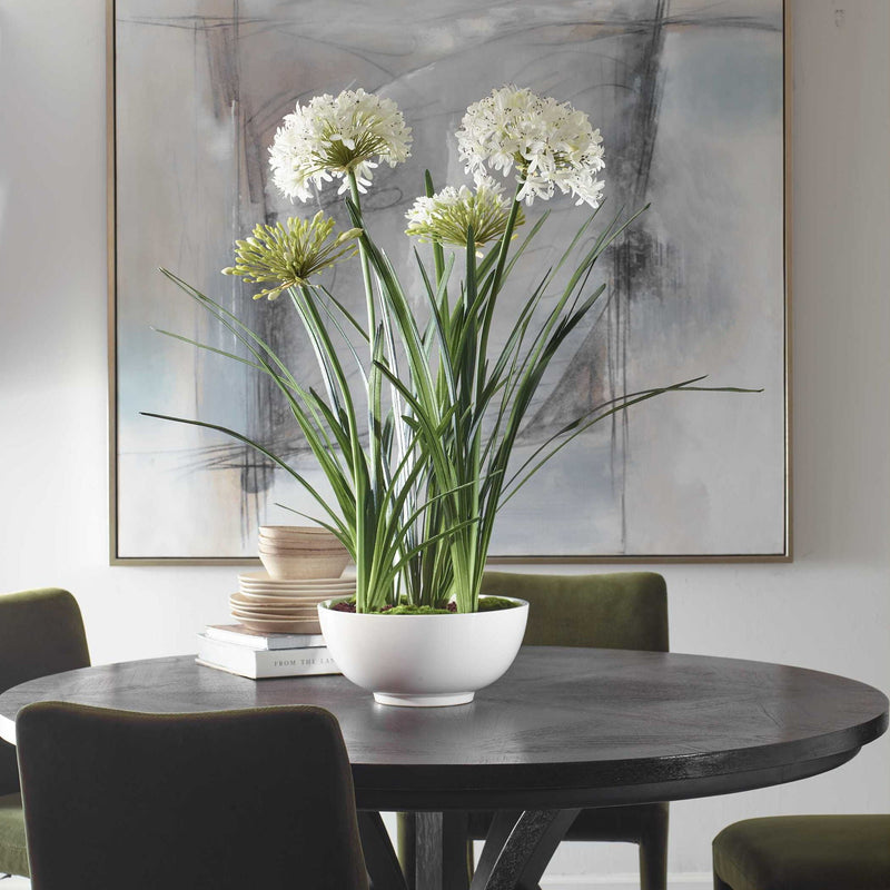 Purity Agapanthus - Centerpiece