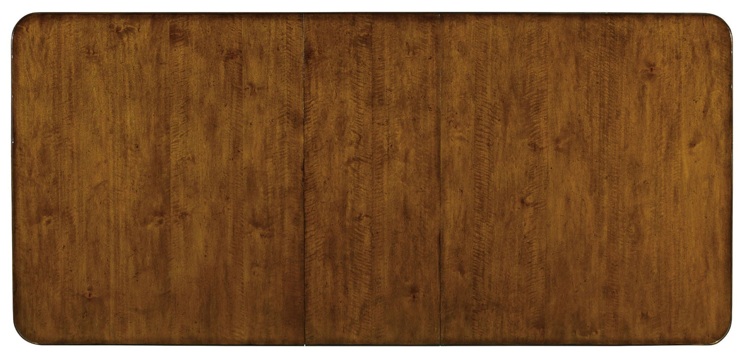 Tynecastle - Rectangle Leg Dining Table With Two 18" Leaves