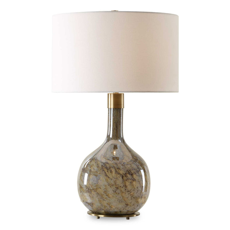Rhine - Brown Glass Table Lamp