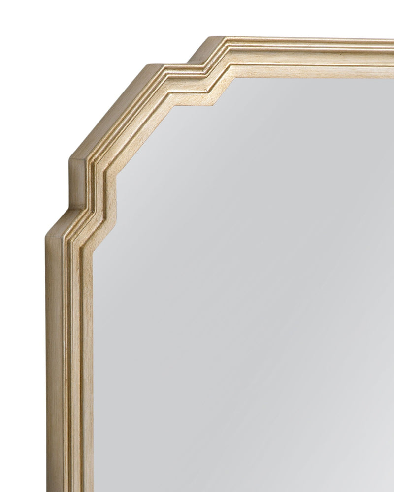 Mimosa - Wall Mirror - Ant Silver Leaf