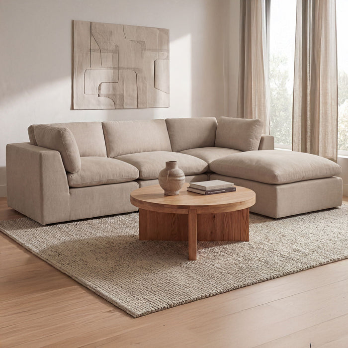 Cates - Lounge Modular Sectional - Pebble