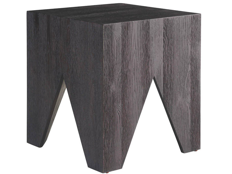 Griffith Park - Obsidian End Table - Black