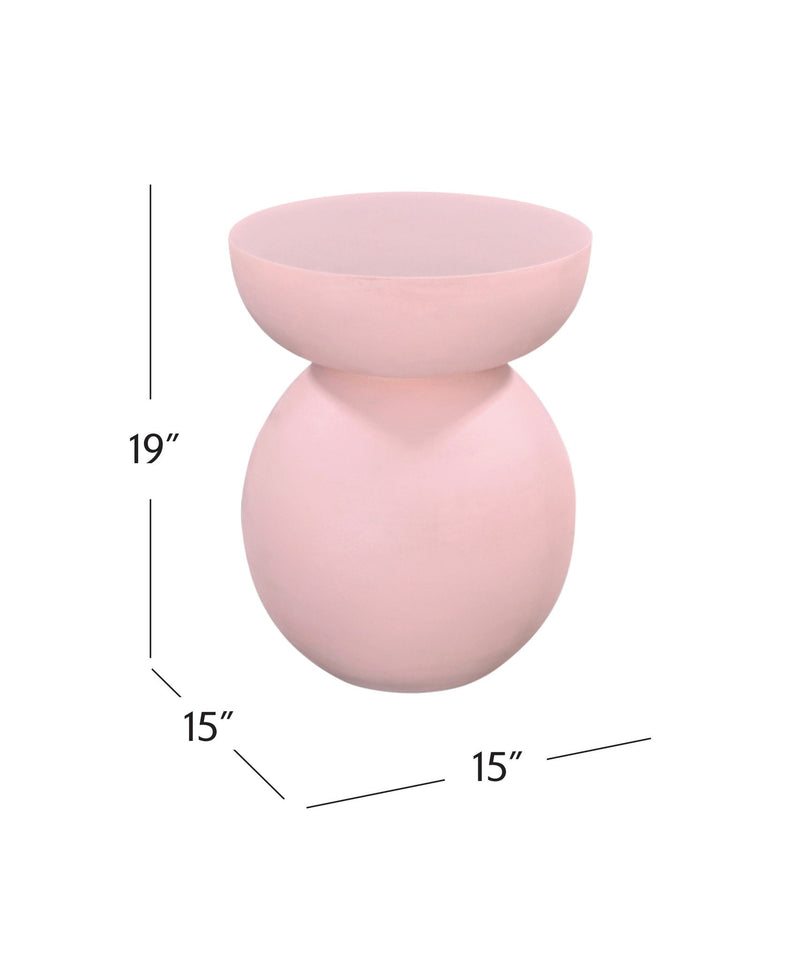 Eden - Accent Table - Blush Plaster