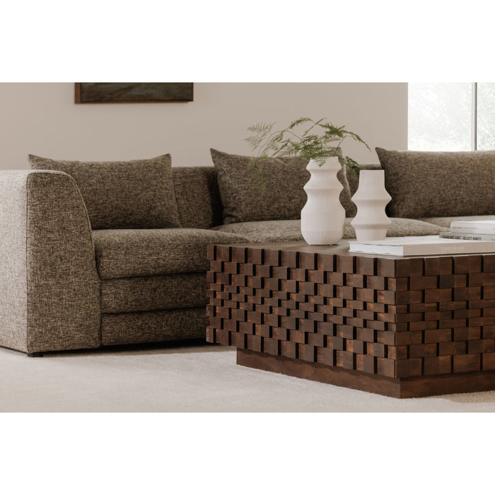 Easton - Storage Coffee Table - Brown