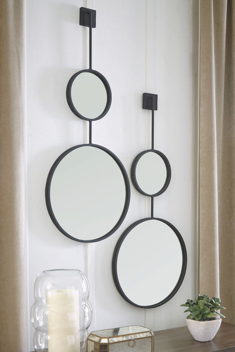 Brewer - Accent Mirror - Black