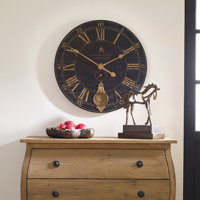 Bond Street - Wall Clock