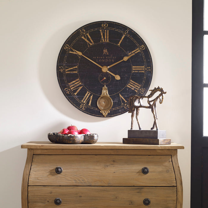 Bond Street - Wall Clock