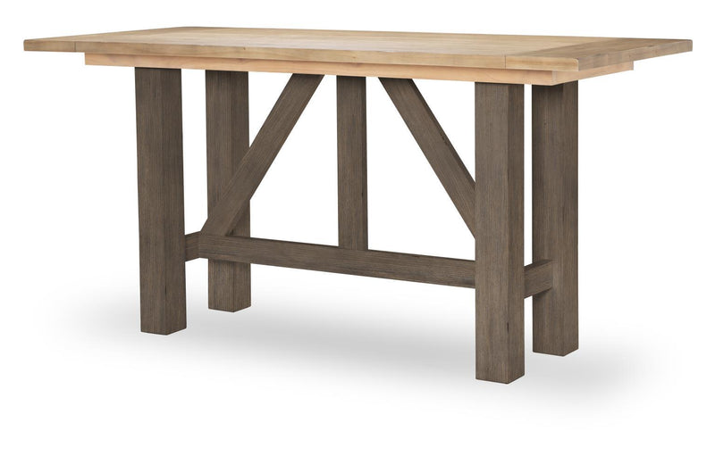 XXX's And OOO's - Counter Height Dining Table - Two Tone