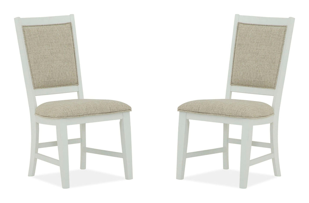 Heron Cove - Step Up Side Chair With Upholstered Seat & Back (Set of 2) - Dark Brown
