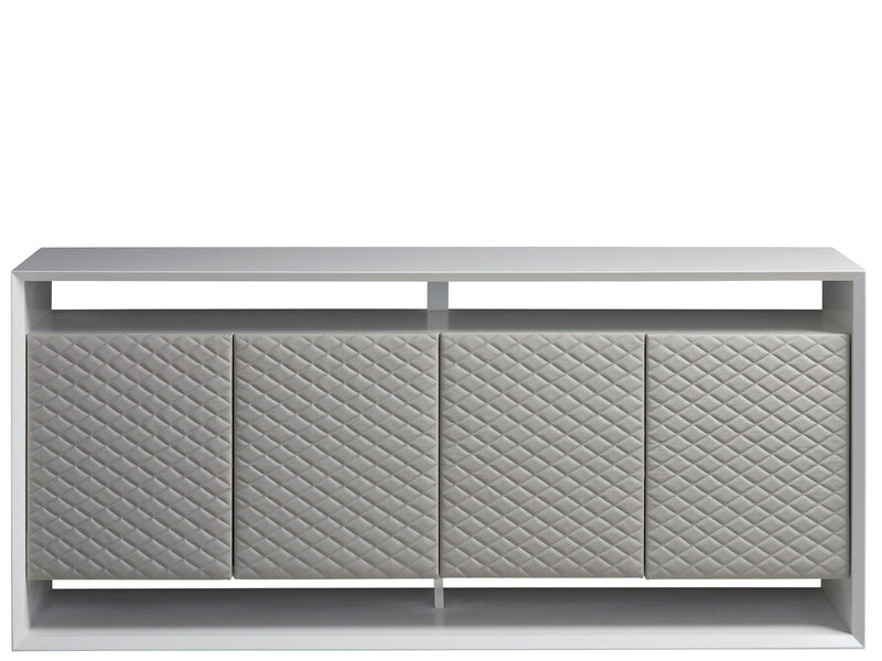 Modern Reynolds Entertainment Console Dark Gray