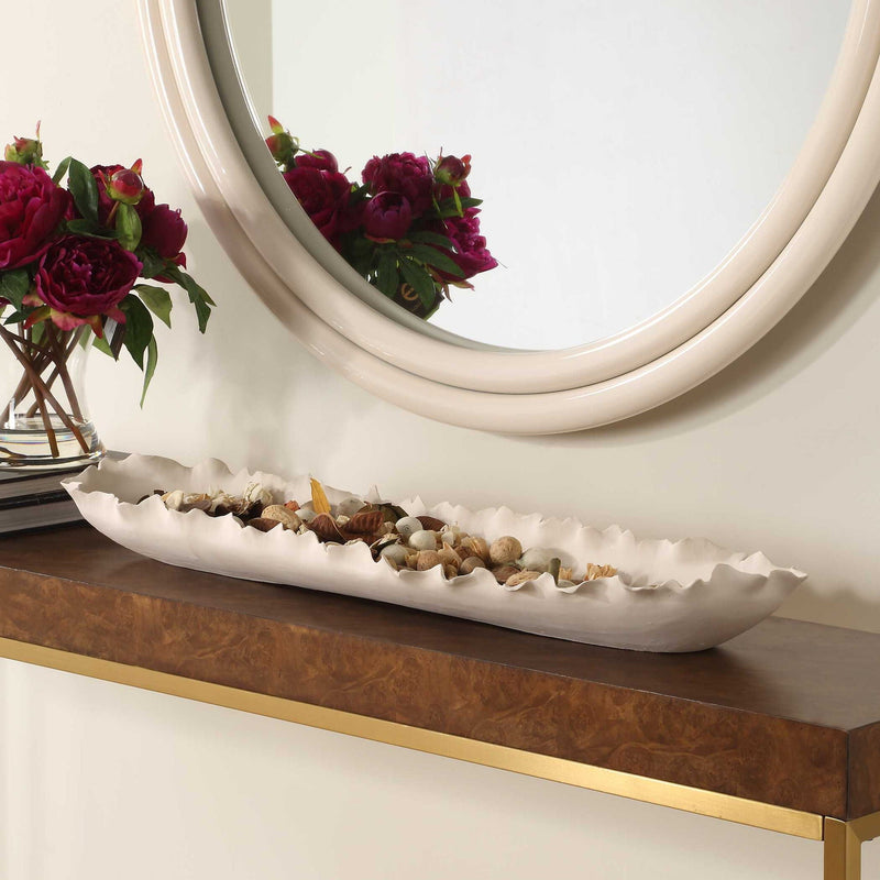 Ripple Crest - Bowl - White
