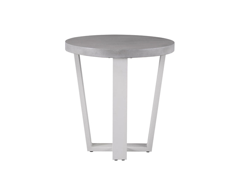 Coastal Living Outdoor South Beach Patio Table Pearl Silver