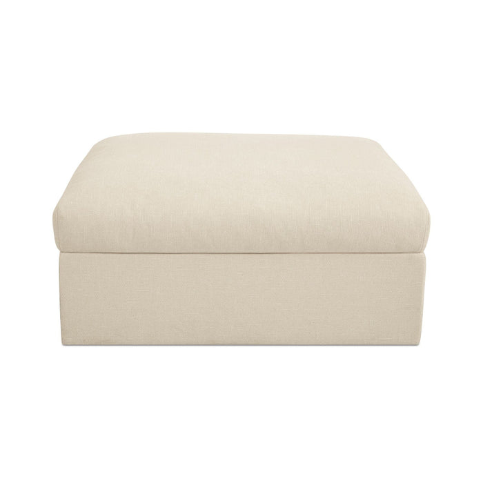 Swift - Storage Ottoman - Light Beige