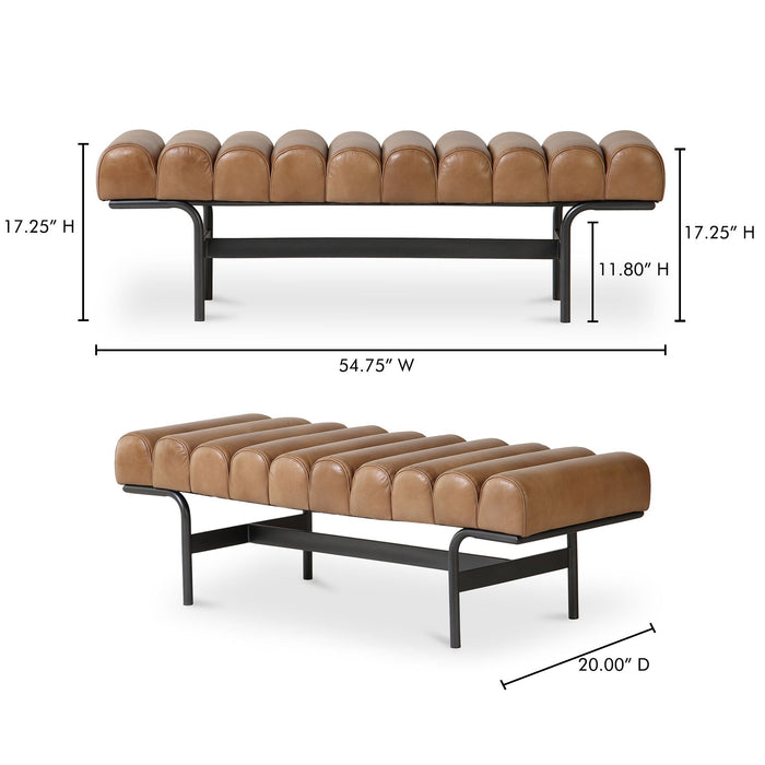 Harrison - Bench - Light Brown