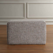 Kelce - Woven Checkered Ottoman - Brown