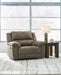 Laresview - Zero Wall Wide Seat Recliner - Fossil