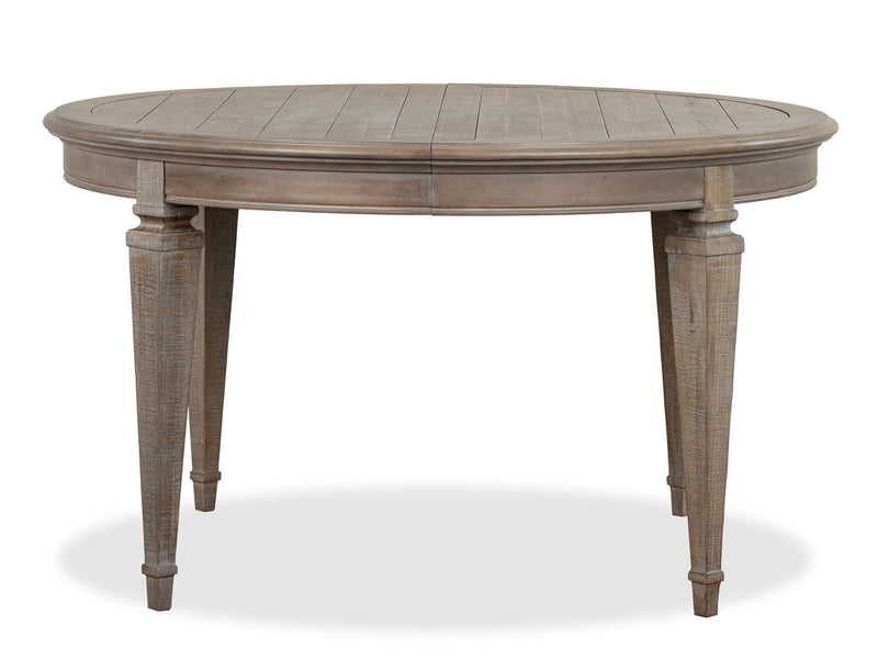 Lancaster - Round Dining Table - Dovetail Gray