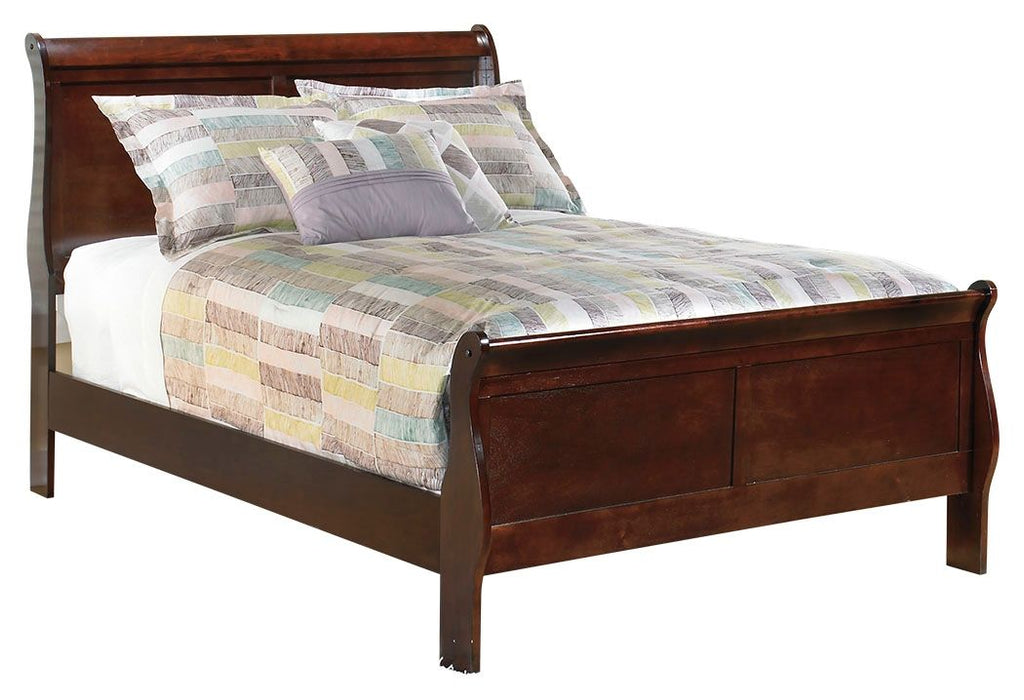 Alisdair Dark Brown Sleigh Bed - Full