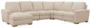 MS - Optimus Five-Seat Power Sectional - Beige