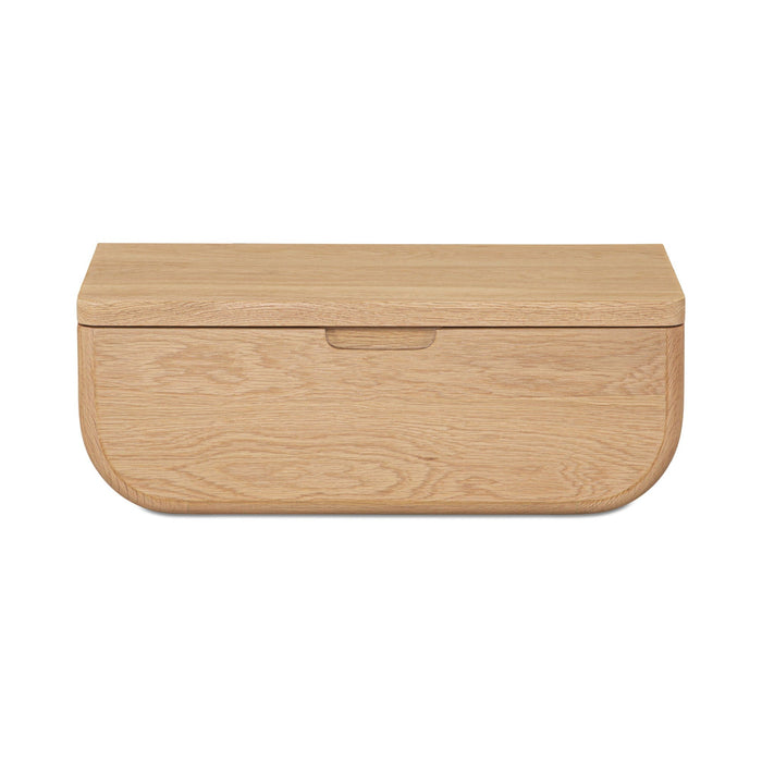 Hettie - Floating Nightstand - Natural / Brown
