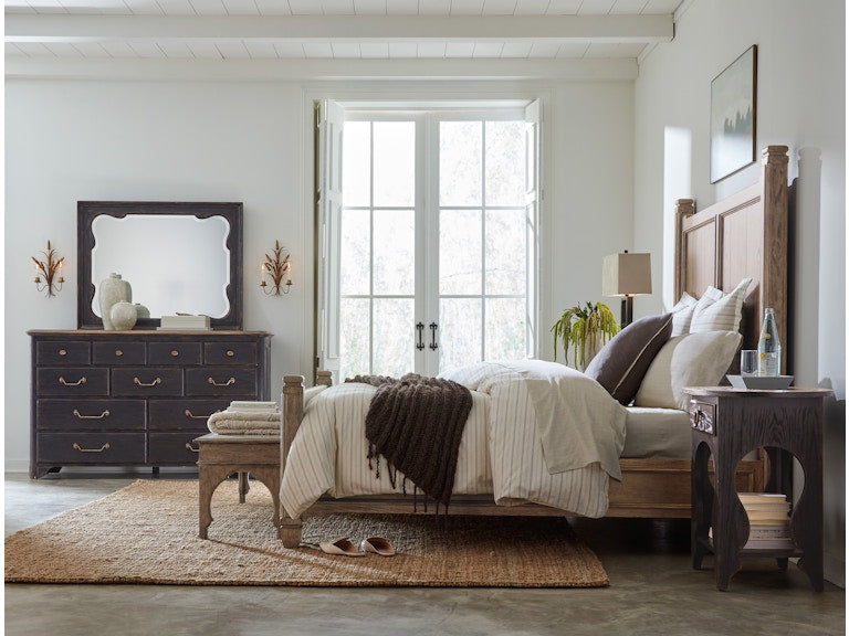 Americana King Panel Bed