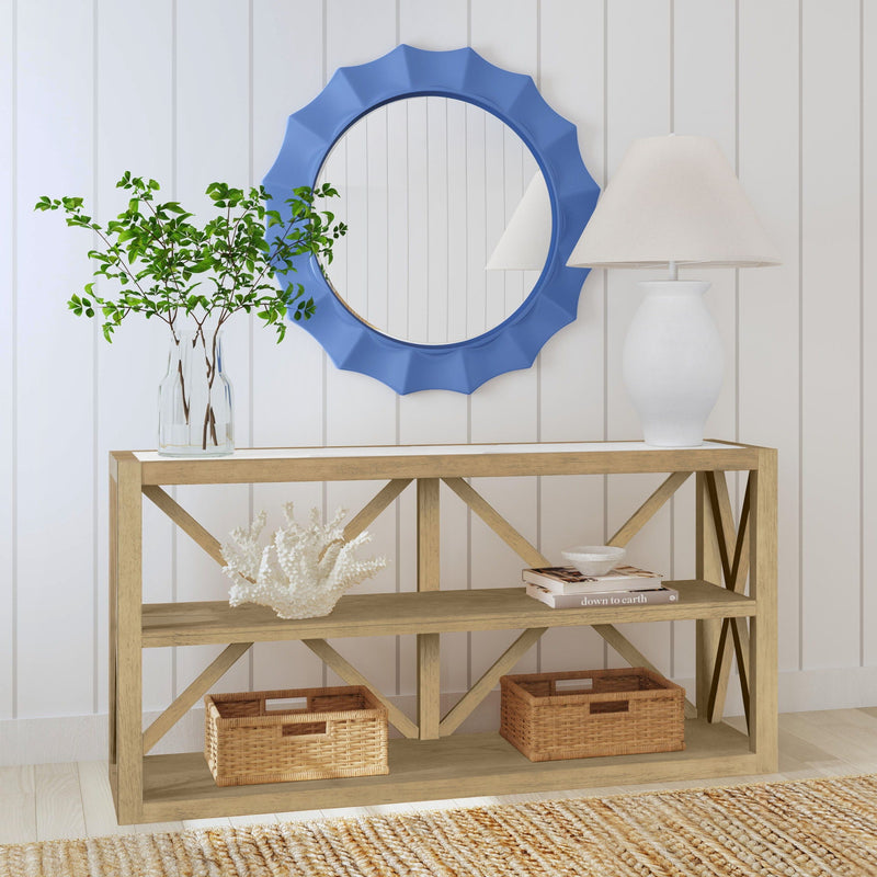 Holden - Console Table - Rustic Blonde