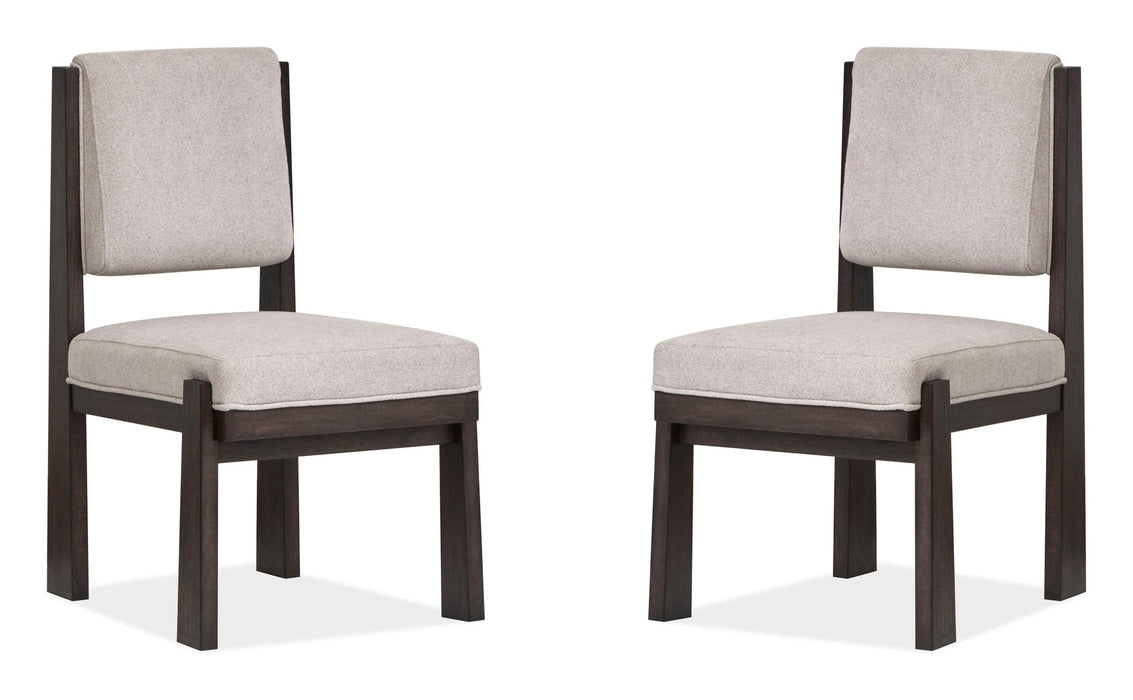 Tauren - Upholstered Side Chair (Set of 2) - Coffee Bean