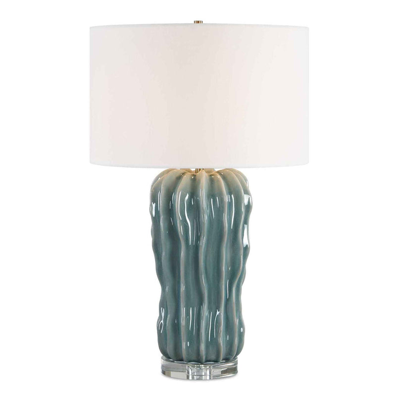 Niese - Glaze Table Lamp - Light Blue
