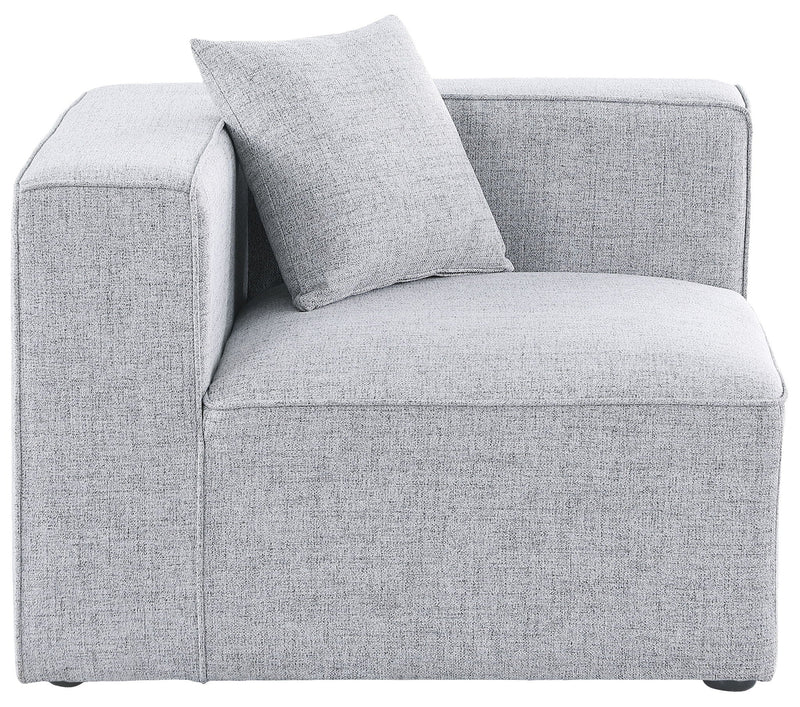Cube - Linen Corner Chair