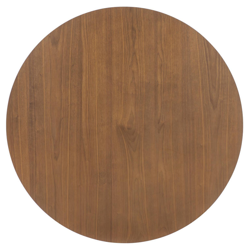 Midland - Round Dining Table - Warm Amber