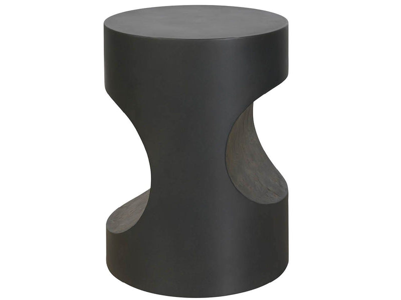 Modern - Concrete Side Table - Black