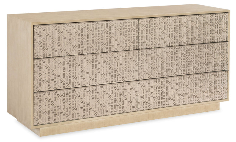 Geometry - Dresser - Polished Limestone