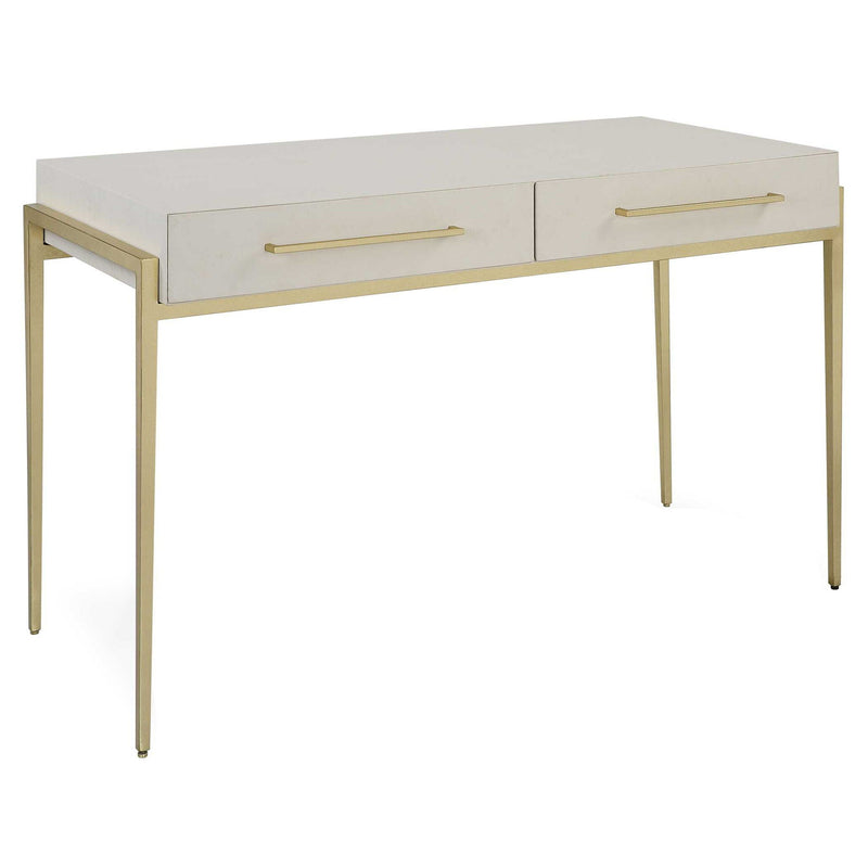 Jewel - Modern White Desk